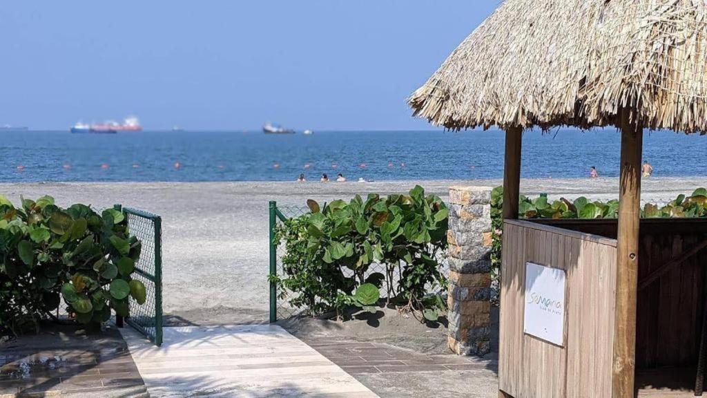 Apartamento En Samaria Club De Playa Privada Salida Directa Al Mar En Pozos Colorados Cerca A Zazue, Estelar, Playa Bello Horizonte, Cabo Tortuga #1 ซันตามาร์ตา ภายนอก รูปภาพ