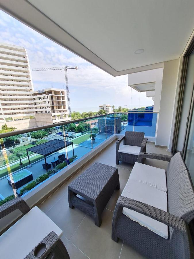 Apartamento En Samaria Club De Playa Privada Salida Directa Al Mar En Pozos Colorados Cerca A Zazue, Estelar, Playa Bello Horizonte, Cabo Tortuga #1 ซันตามาร์ตา ภายนอก รูปภาพ